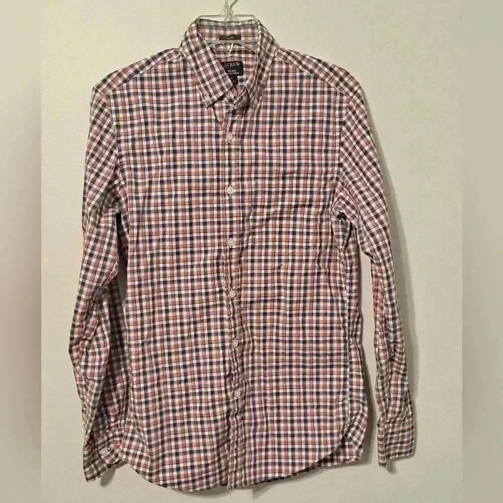 J.Crew Slim Button down Size Small Flex Washed EUC